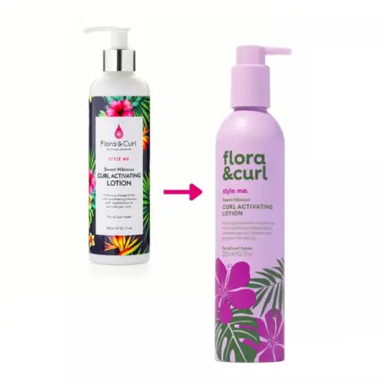 Flora and Curl Sweet Hibiscus Curl Activating Lotion 300ml — frontal